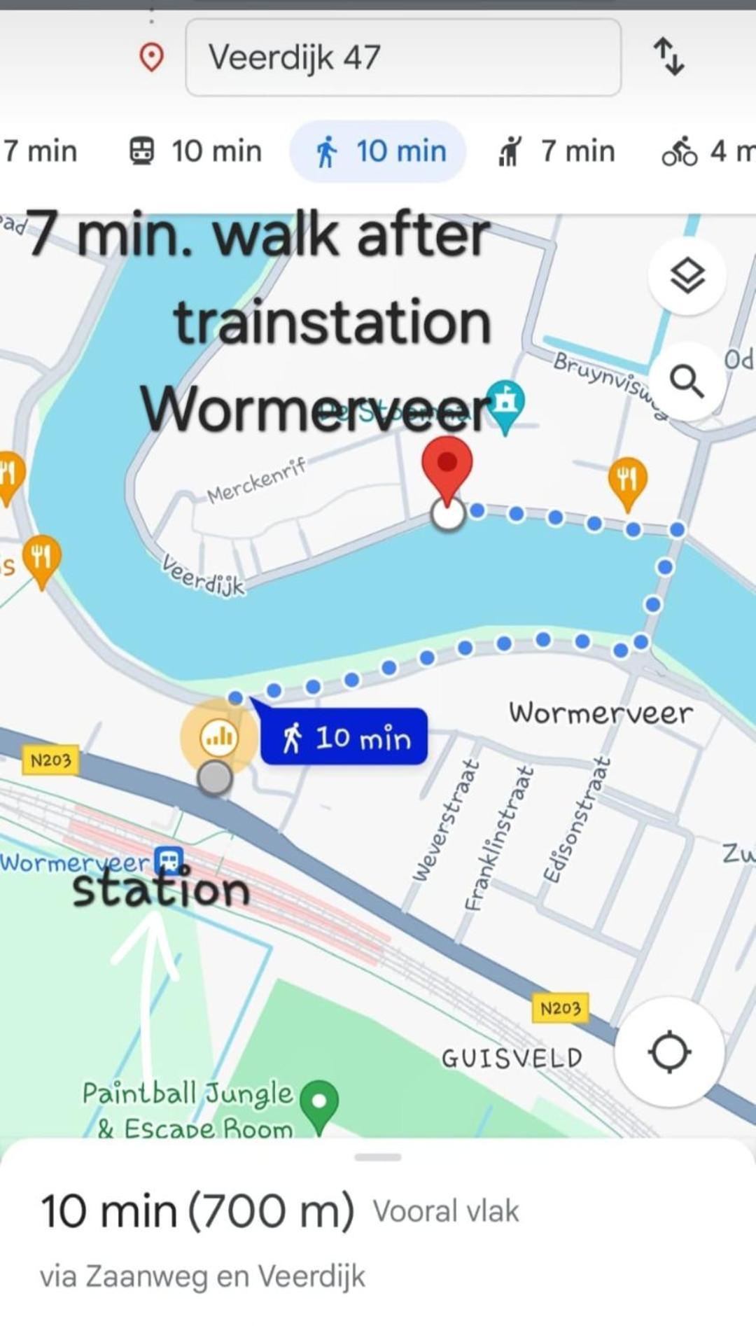 B&B Teddy "Prachtig Authentiek Woonschip Uit 1912, 15 Minuten Van Amsterdam" Wormer 外观 照片